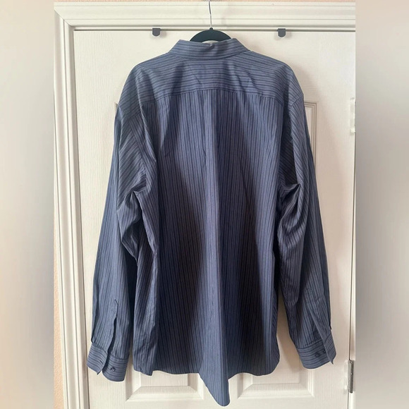 NWOT Eddie Bauer Big & Tall Relaxed Fit Wrinkle Resistant‎ Button Down Shirt XXL - Picture 5 of 5